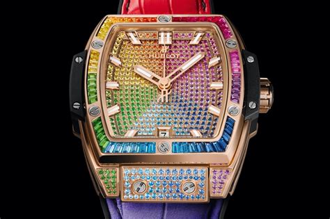 hublot spirit of big bang king gold rainbow